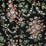 Old World Weavers La Belle Jardiniere Black Cerise Fabric SB 00142866