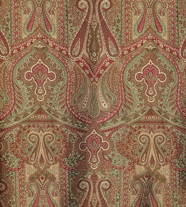 Old World Weavers Cachemire Persiano Marrone Fabric Sample SB 00960343