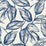 Seabrook Designs Beckett Sketched Leaves Blueberry Hill Wallpaper Sample SC20002