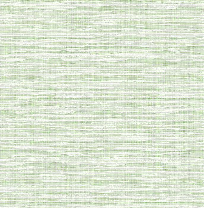 Seabrook Designs Skye Wave Stringcloth Baby Lettuce Wallpaper SC21104