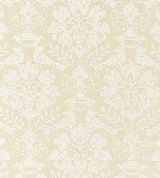 Scalamandre Love Bird Creme Fabric SC 00011098MM