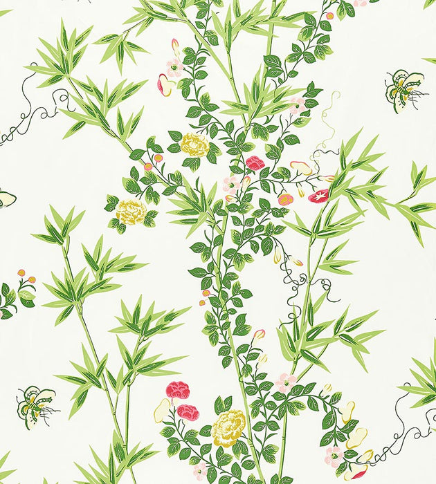 Scalamandre Jardin De Chine Spring Fabric SC 000116608