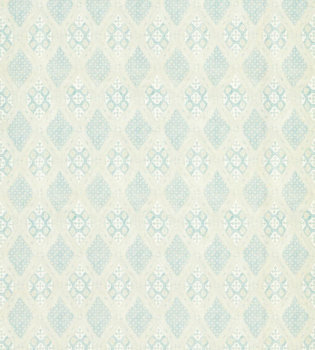 Scalamandre Farrah Print Misty Island Fabric SC 000116626