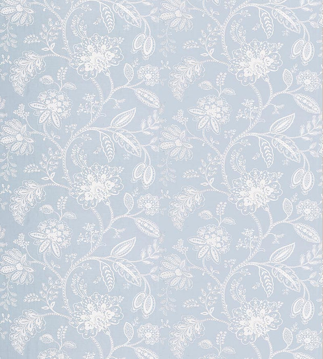 Scalamandre Kaveri Vine Sky Fabric SC 000127011