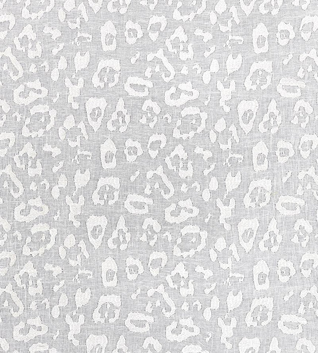 Scalamandre Leopard Linen Sheer Ivory Fabric SC 000127054