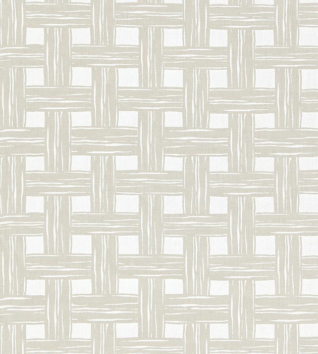 Scalamandre Bamboo Lattice Sand Fabric SC 000127059