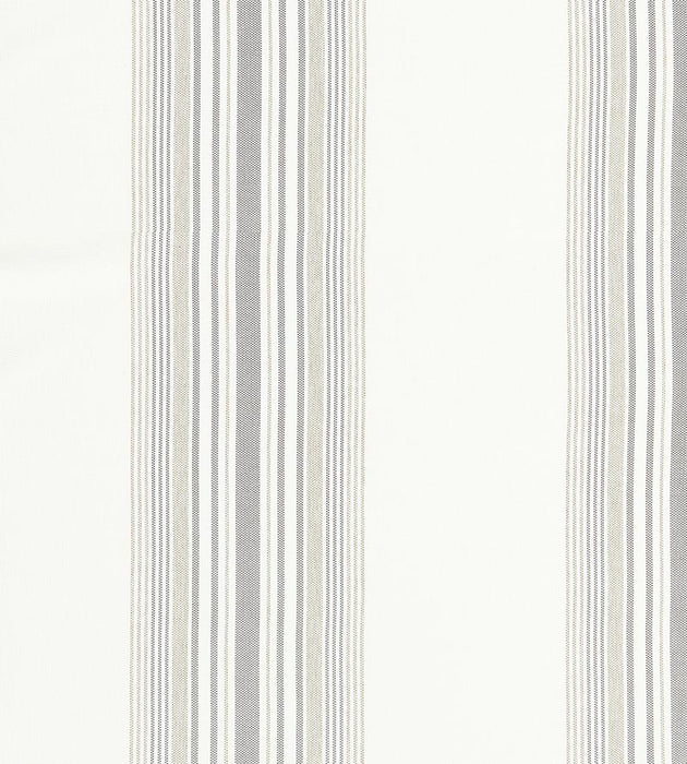 Scalamandre Nautical Stripe White Sand Fabric SC 000127069