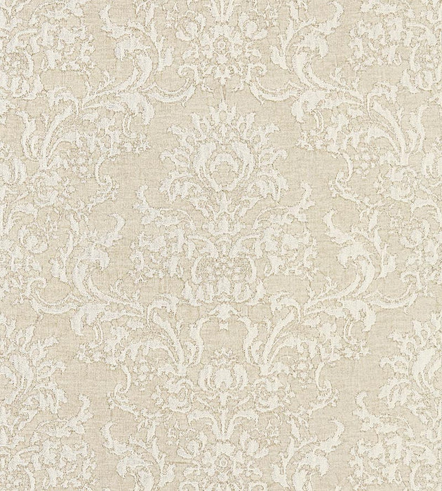 Scalamandre San Luca Damask Alabaster Fabric SC 000127094