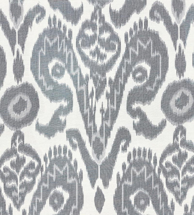 Scalamandre Bukhara Silk Ikat Indigo Fabric SC 000127097