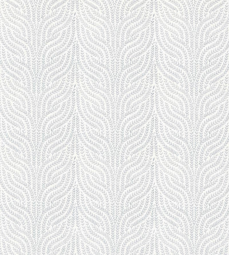 Scalamandre Willow Vine Embroidery Aquamarine Fabric SC 000127125