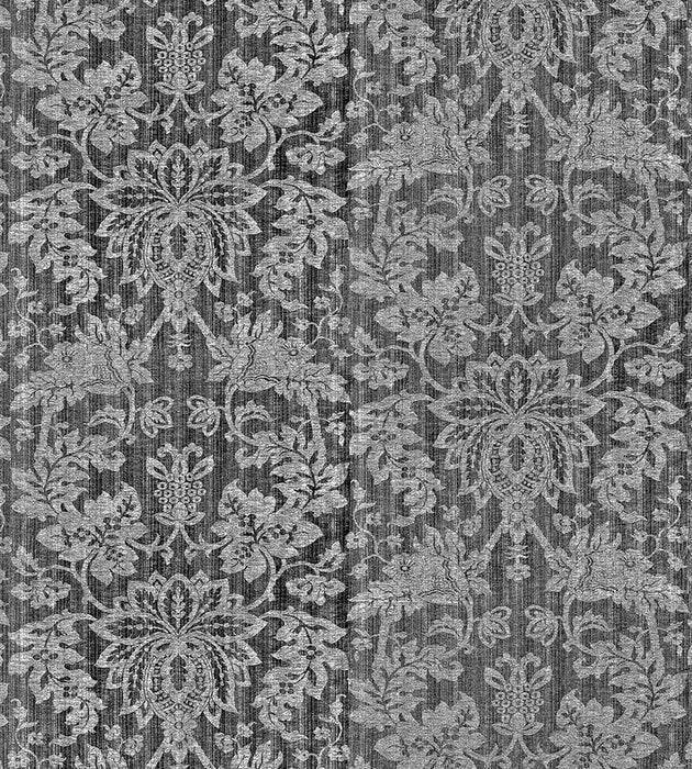 Scalamandre Metalline Damask Champagne Fabric SC 000127136