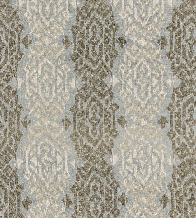 Scalamandre Sumatra Ikat Weave Bluestone Fabric SC 000127167