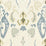 Scalamandre Mandalay Ikat Embroidery Cloud Fabric SC 000127172