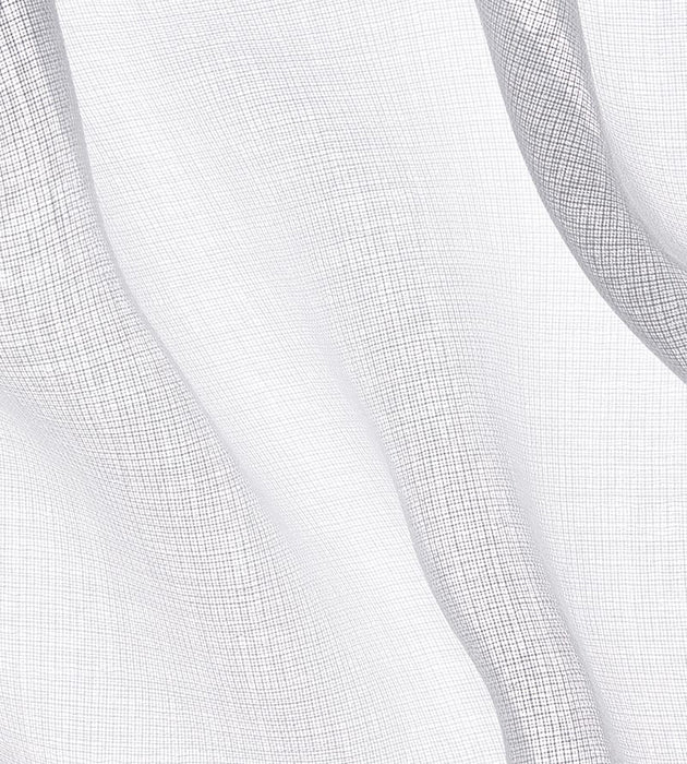 Scalamandre Airy Sheer White Fabric SC 000127311