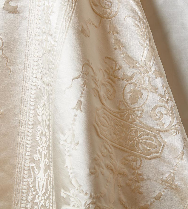 Scalamandre Hepplewhite Ivory Fabric SC 0001516MM