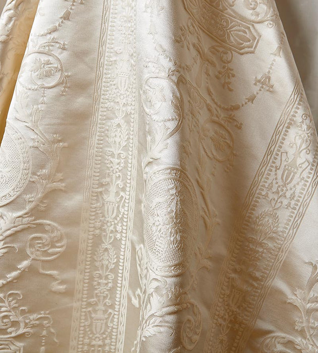 Scalamandre Hepplewhite Ivory Fabric SC 0001516MM