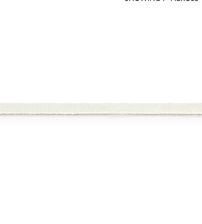 Scalamandre Sanna Linen Cord Blanc Trim Sample SC 0001C311