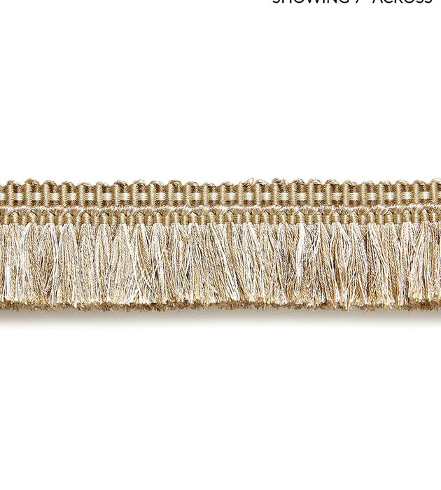 Scalamandre Shimmer Brush Fringe Champagne Trim SC 0001FC1495