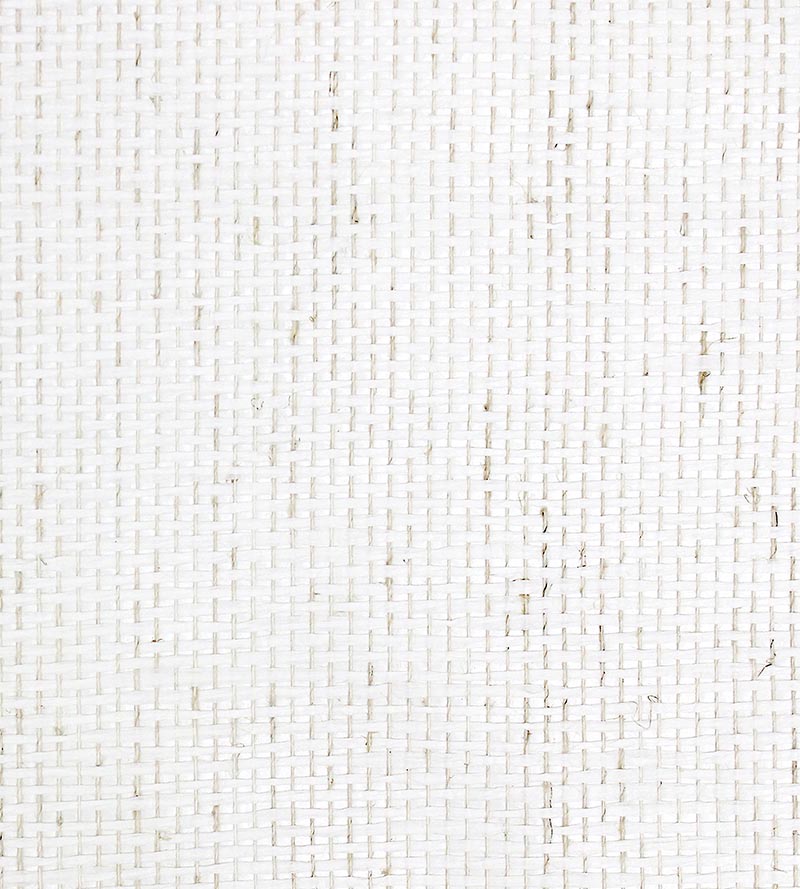 Scalamandre Basket Weave G1190 White Wallpaper SC 0001G1190