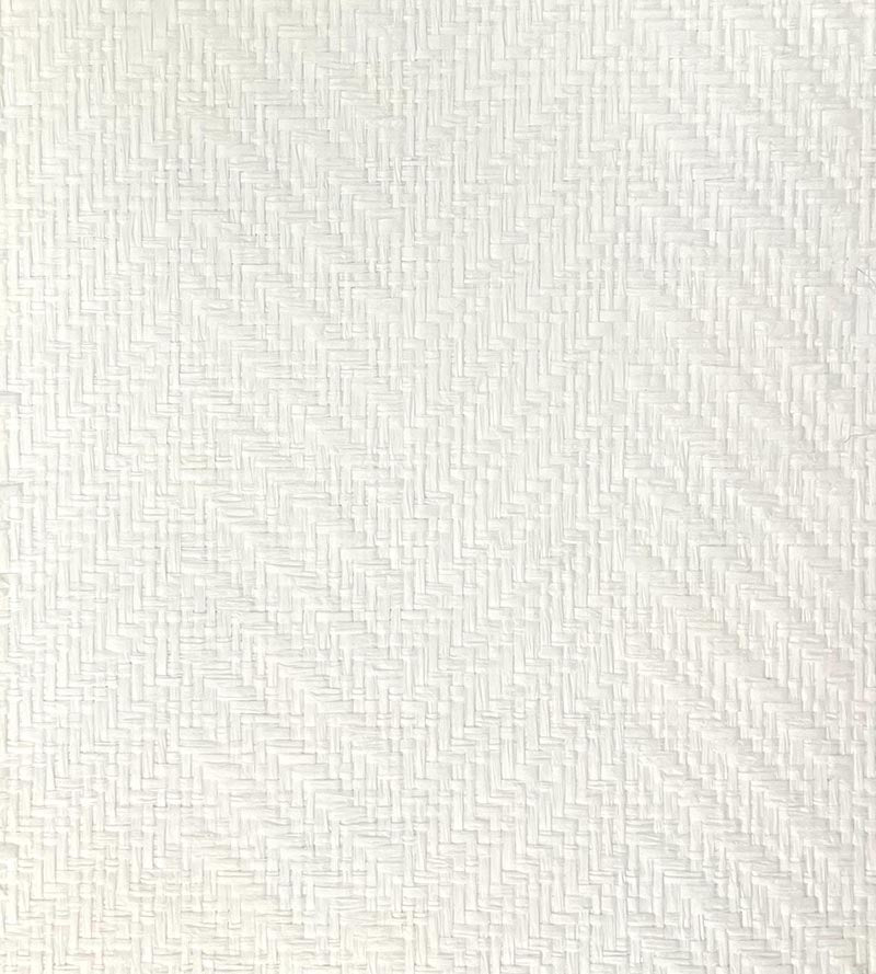 Scalamandre Basket Weave G1192 White Wallpaper SC 0001G1192