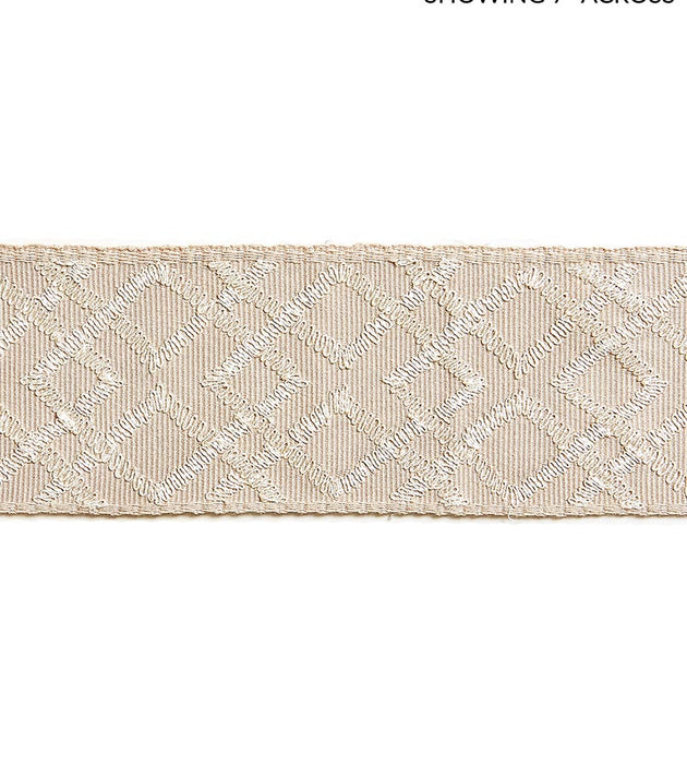 Scalamandre Lattice Tape Linen Trim SC 0001T3295