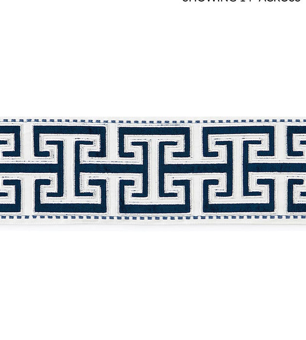 Scalamandre Luxor Velvet Tape Porcelain Trim SC 0001T3304