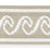 Scalamandre Wave Tape Linen Trim Sample SC 0001T3313