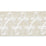 Scalamandre Empress Embroidered Tape Linen Trim Sample SC 0001T3321