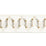 Scalamandre Sayuri Embroidered Tape Fawn Trim Sample SC 0001T3324