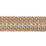 Scalamandre Selena Gimp Braid Flax & Silver Trim Sample SC 0001V1240