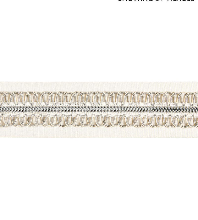 Scalamandre Colette Braided Tape Cloud Trim SC 0001V1242