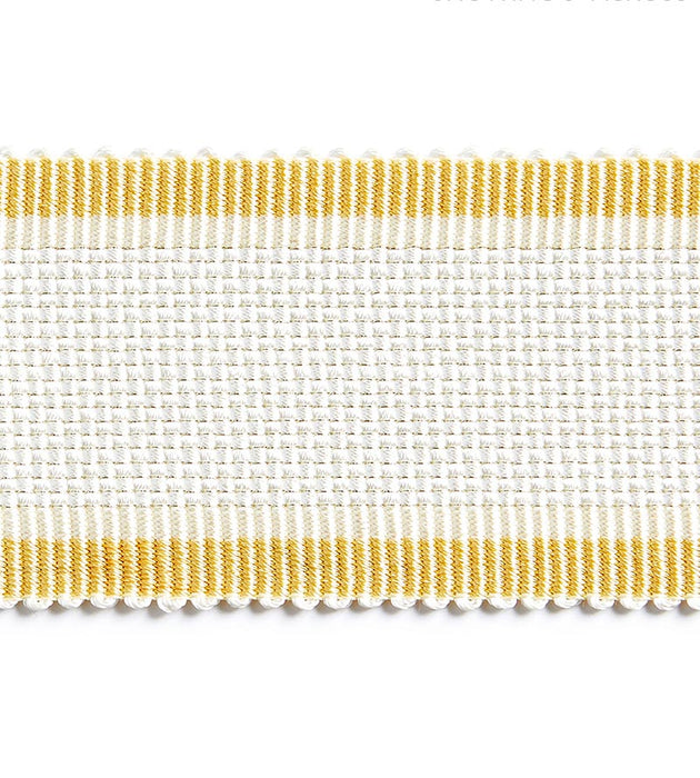 Scalamandre Odeon Shimmer Braid Buttercup Trim SC 0001V1249