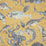 Scalamandre Mikonos Blue & Yellow Wallpaper Sample SC 0001WP81545