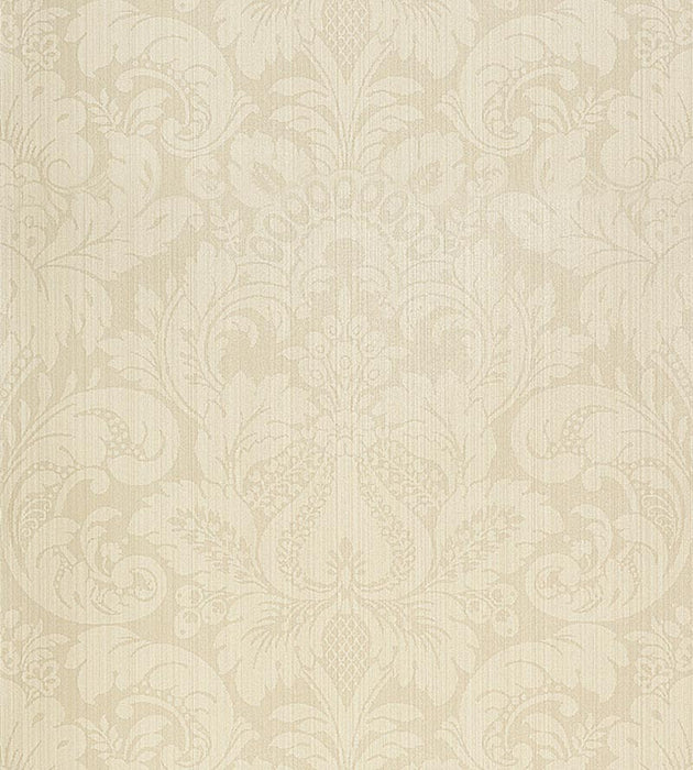 Scalamandre Daphne Linen White Wallpaper Sample SC 0001WP88213