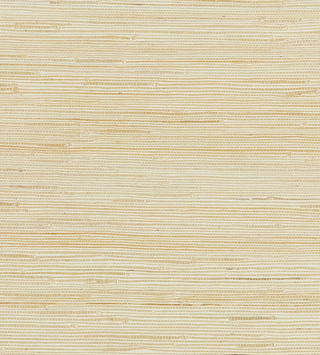 Scalamandre Textured Sisal White Sand Wallpaper Sample SC 0001WP88343