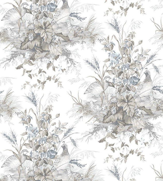 Scalamandre Edwin'S Covey Grisaille Wallpaper SC 0001WP88434