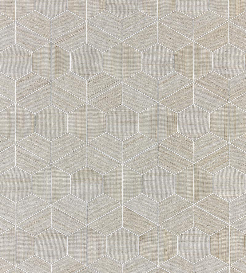 Scalamandre Hive - Abaca Snowflake Wallpaper SC 0001WP88469