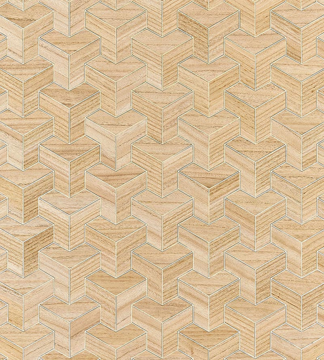 Scalamandre Forte - Wood Antique Wallpaper SC 0001WP88472