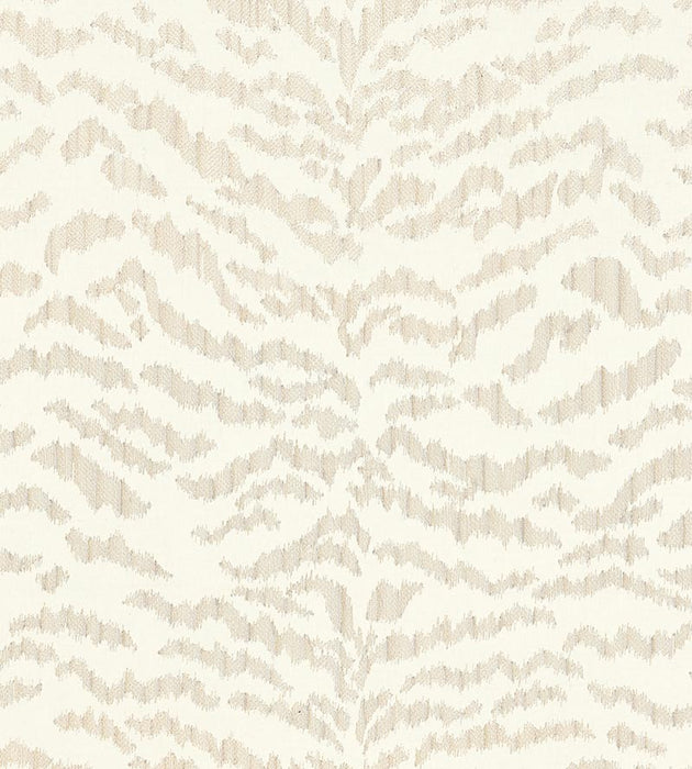 Scalamandre Tigress Wallcovering Frost Wallpaper Sample SC 0001WP88506