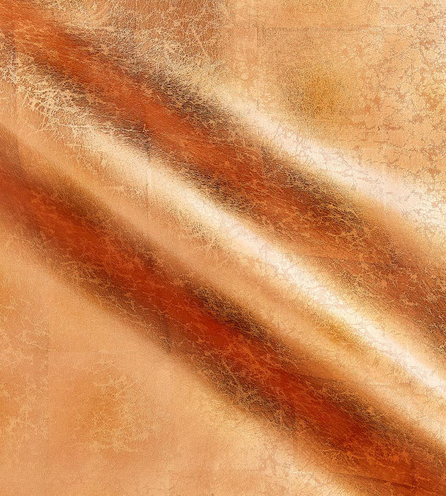 Scalamandre Copper Court Copper Wallpaper Sample SC 0001WP88512