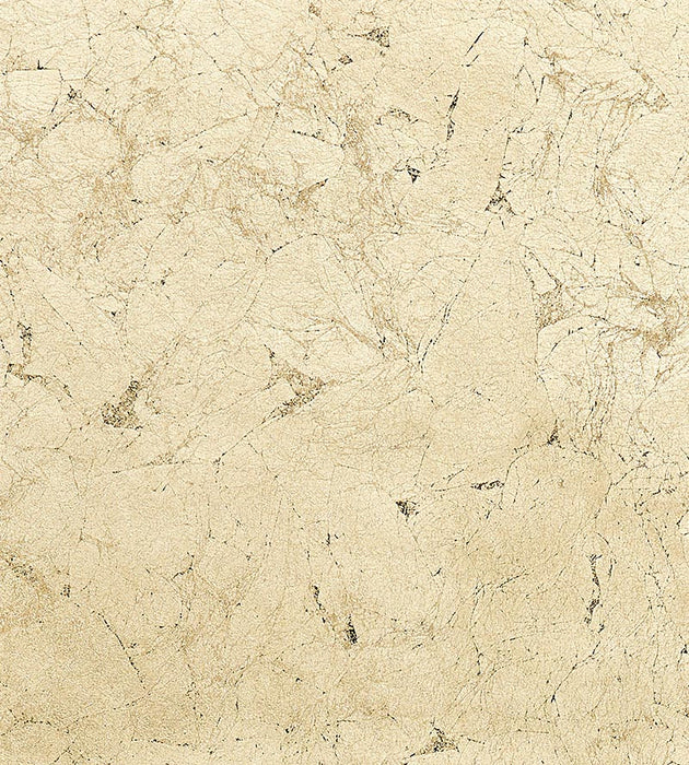 Scalamandre Pyrite Brushed Gold Wallpaper Sample SC 0001WP88518