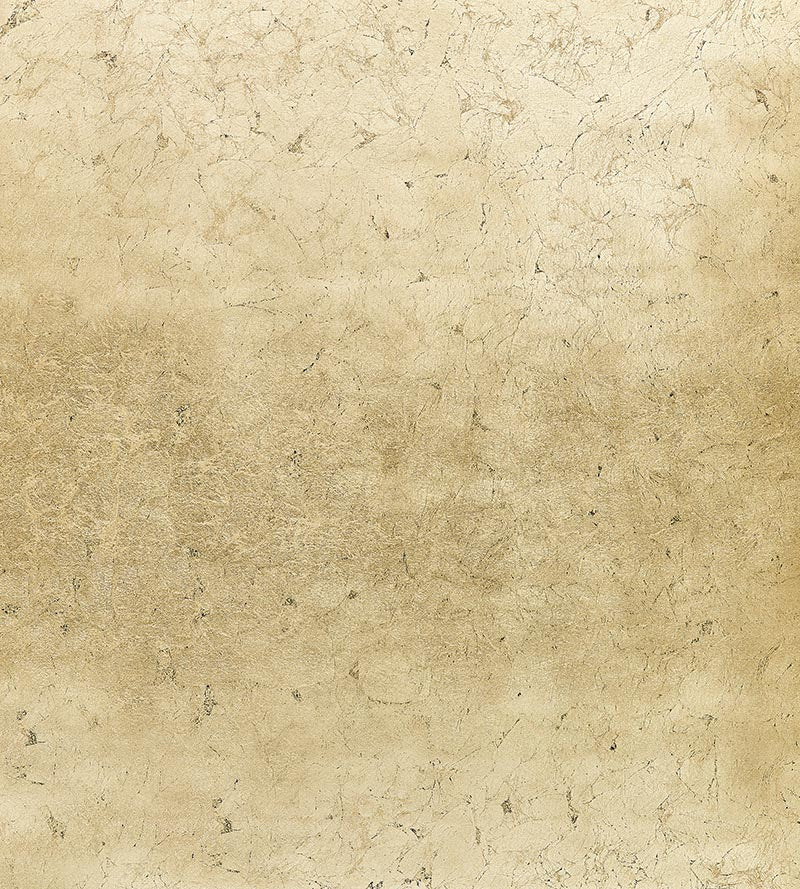 Scalamandre Pyrite Brushed Gold Wallpaper Sample SC 0001WP88518