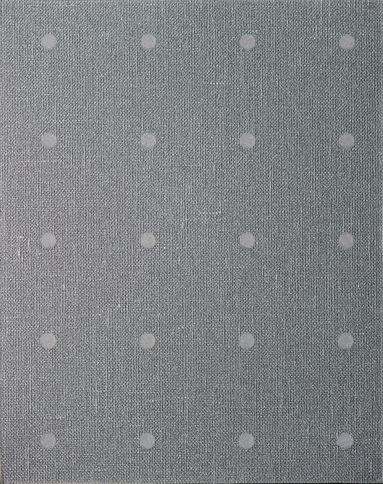 Scalamandre Rivet Flocked Wallcovering Slate Wallpaper Sample SC 0001WP88541