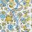 Scalamandre Metropolitan Palampore Sky And Sunlight Wallcovering Sample SC 0001WP88561