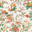 Scalamandre Persephone Persimmon Wallpaper Sample SC 0001WP88563