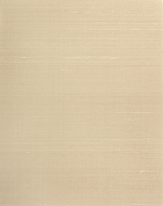 Scalamandre Chandra Silk Iv Oatmeal Wallpaper Sample SC 0001WP88576