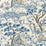 Scalamandre Kelmescott Porcelain Wallpaper Sample SC 0001WP88588