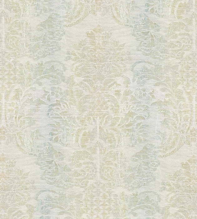 Scalamandre Sorrento Linen Damask Mineral Fabric SC 000227093