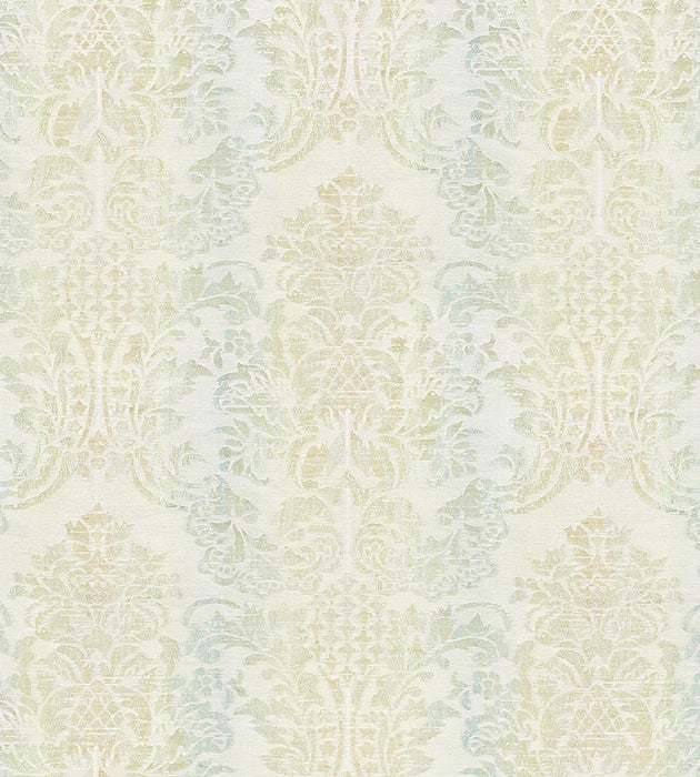 Scalamandre Sorrento Linen Damask Mineral Fabric SC 000227093