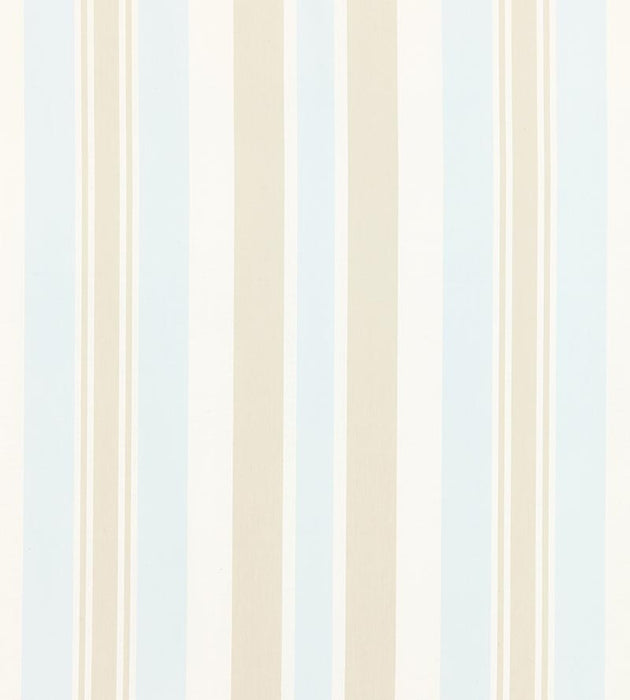 Scalamandre Mayfair Cotton Stripe Sea Gull Fabric SC 000227112